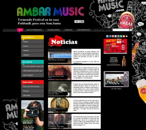 Ambar Music WebsCMS